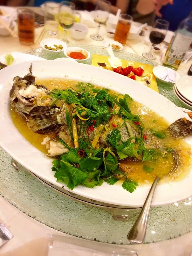 Chinese Style Steamed Fish